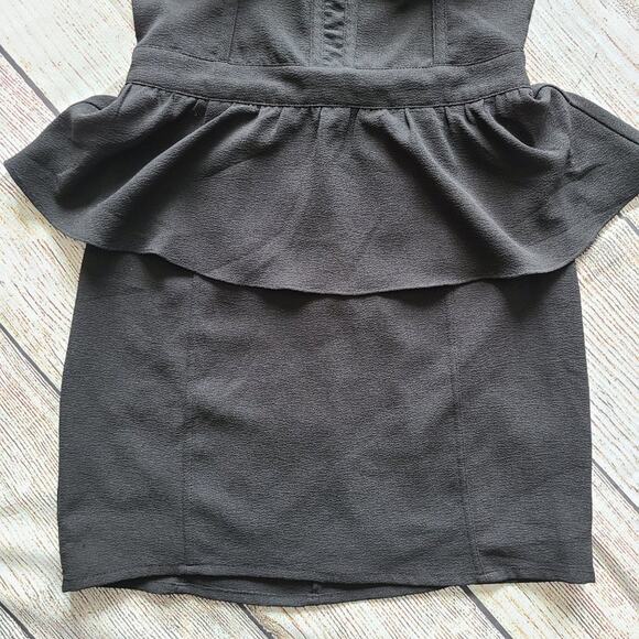 Pins and Needles Black Strapless Dress Size 4 - Picture 5 of 8